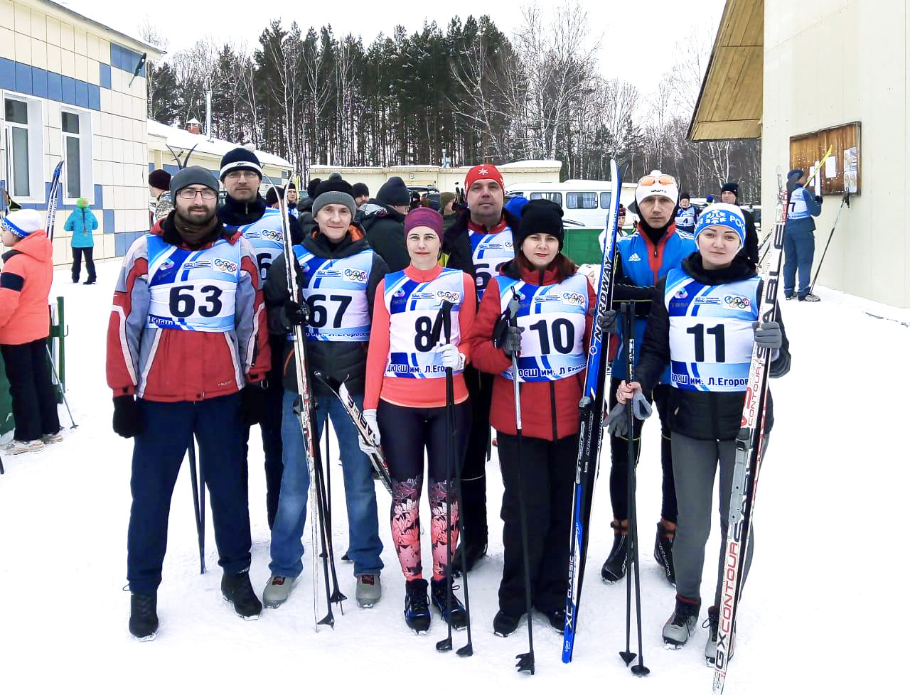 Команда АО «СВК» заняла II место в лыжных гонках