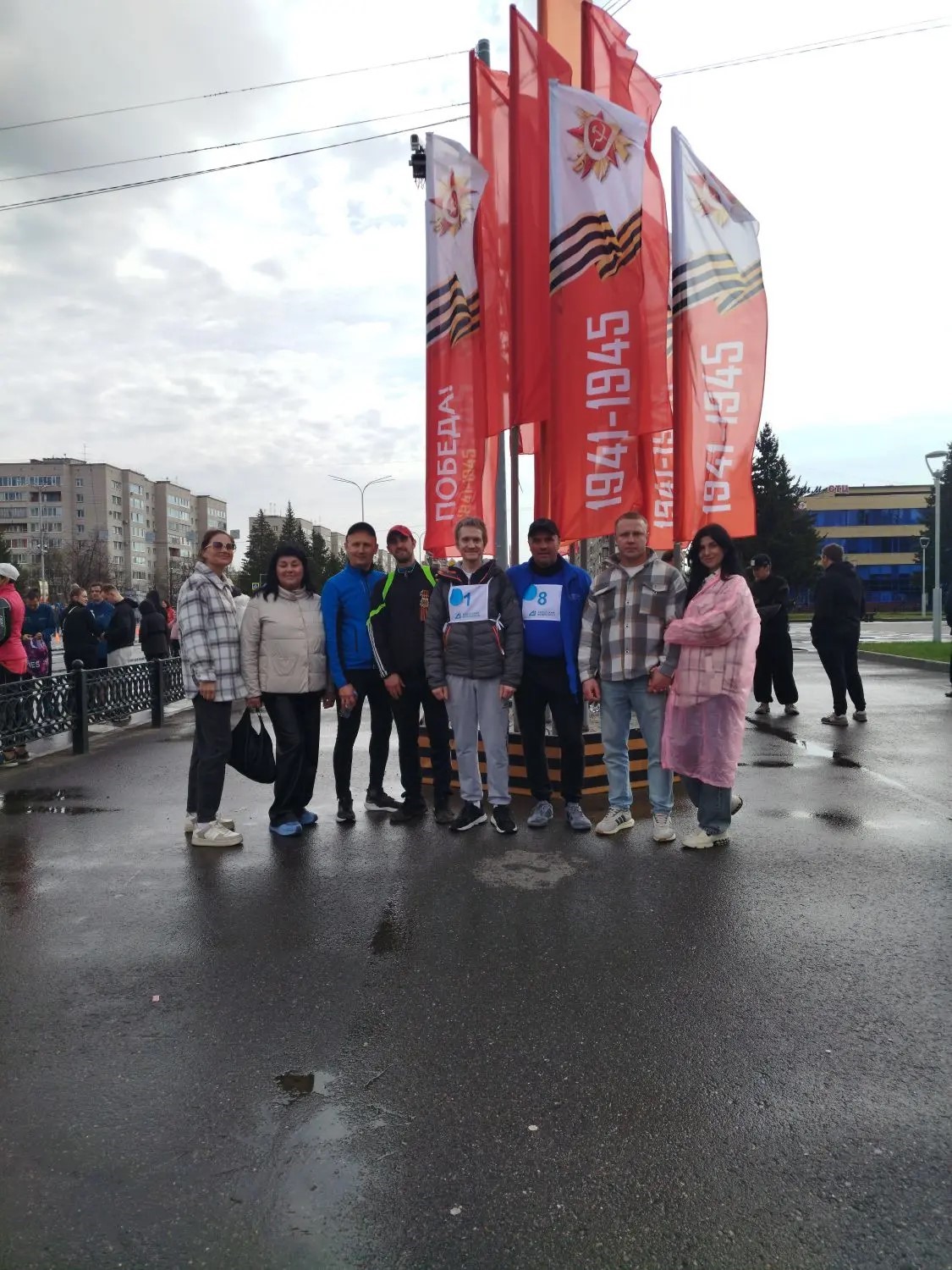 «Северский водоканал» на пьедестале почёта: серебро в эстафете ко Дню Победы