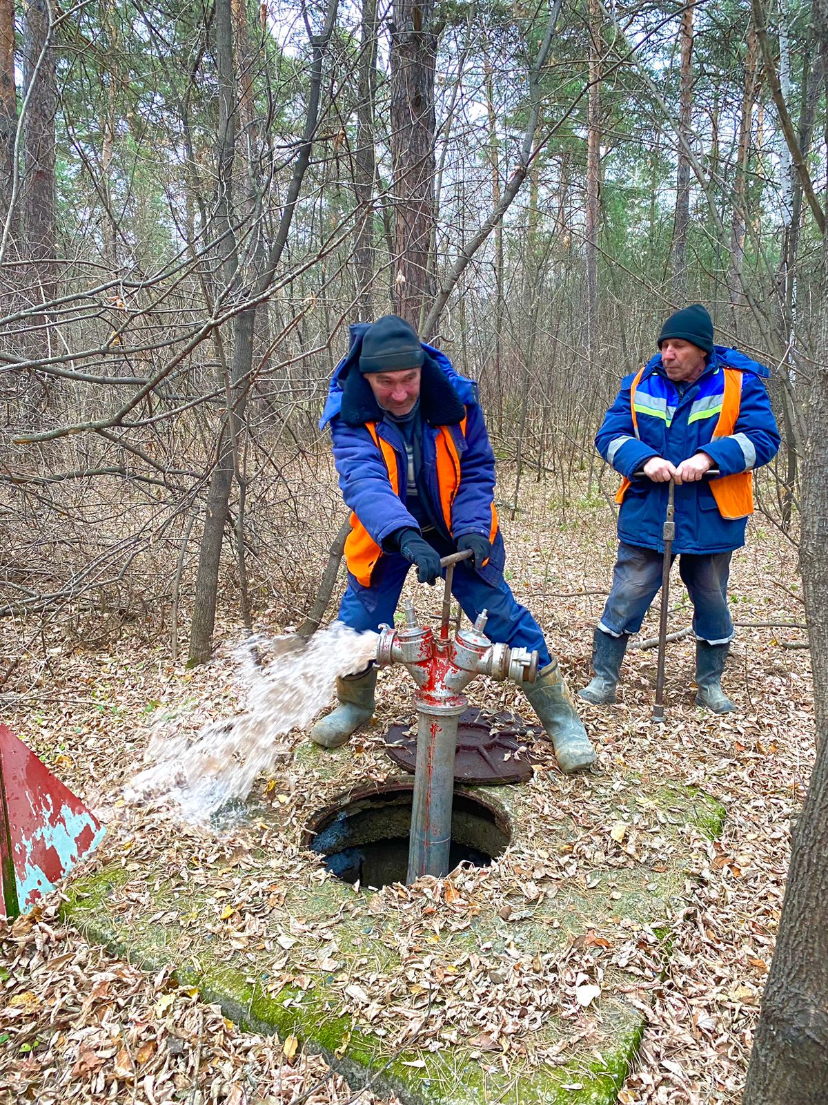 # Рабочие будни СВК  (Цех по ремонту и обслуживанию водопроводных сетей и повысительных насосных станций)